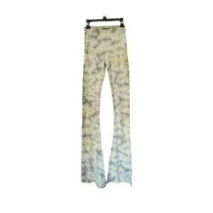 Zara Tie-Dye Gray and Cream Pants